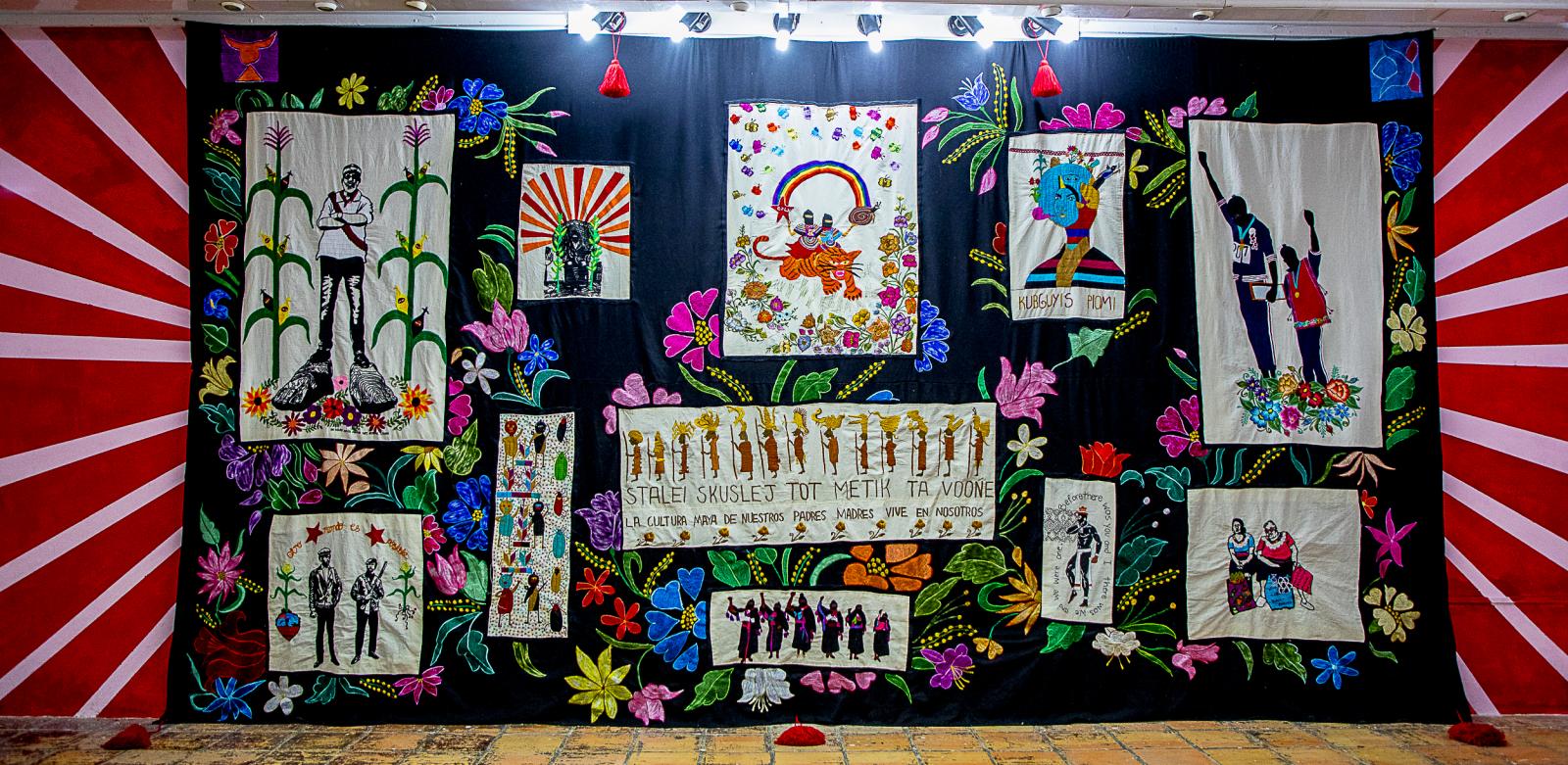 Zapantera Negra
An Artistic Encounter Between Black Panthers and Zapatistas
EDITED BY MARC JAMES LÉGER AND DAVID TOMAS
WITH EMORY DOUGLAS, EDELO (MIA EVE ROLLOW AND CALEB DUARTE PIÑON), RIGO 23, AND SAÚL KAK
What is the role of revolutionary art in times of distress? When Emory Douglas, former Minister of Culture of the Black Panther Party, accepted an invitation from the art collective EDELO and the Rigo 23 to meet with autonomous Indigenous and Zapatista communities in Chiapas, Mexico, they addressed just this question. Zapantera Negra is the result of their encounter. It unites the bold aesthetics, revolutionary dreams, and dignified declarations of two leading movements that redefine emancipatory politics in the twentieth and twenty-first century.
The artists of the Black Panthers and the Zapatistas were born into a centuries-long struggle against racial capitalism and colonialism, state repression, and international war and plunder. Not only did these two movements offer the world an enduring image of freedom and dignified rebellion, they did so with rebellious style, putting culture and aesthetics at the forefront of political life. A powerful elixir of hope and determination, Zapantera Negra provides a galvanizing presentation of interviews, militant artwork, and original documents from these two movements’ struggle for dignity and liberation.