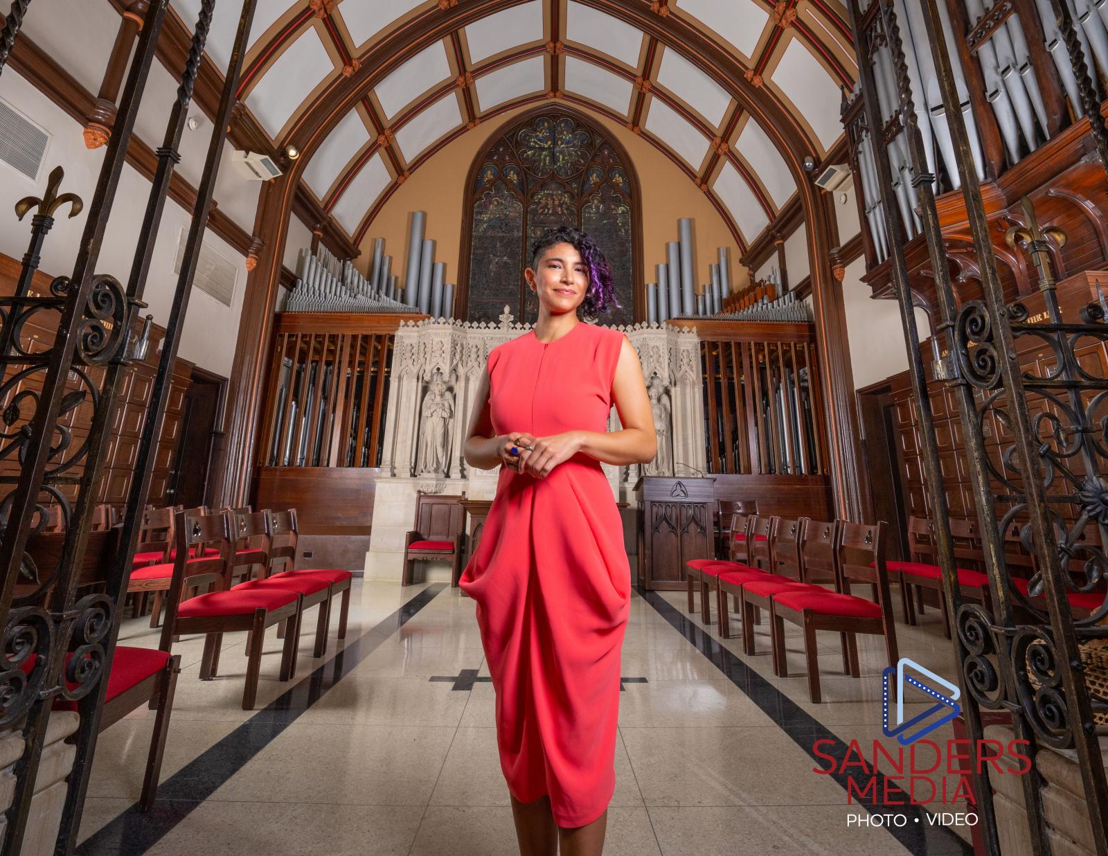 Photo taken at Church of the Epiphany of Organ pipes and organ