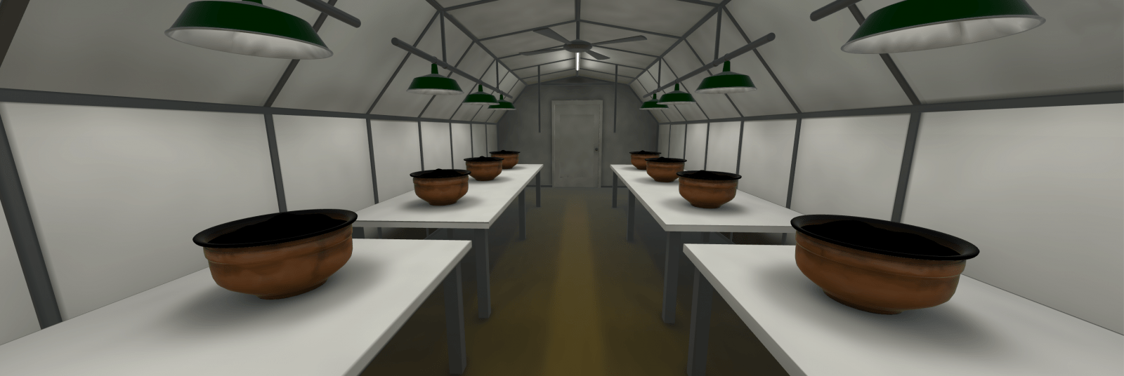 Antennae is an interactive virtual reality experience set in a greenhouse that presents a dreamlike narrative about our vulnerability to the pervasiveness of broadcast media.