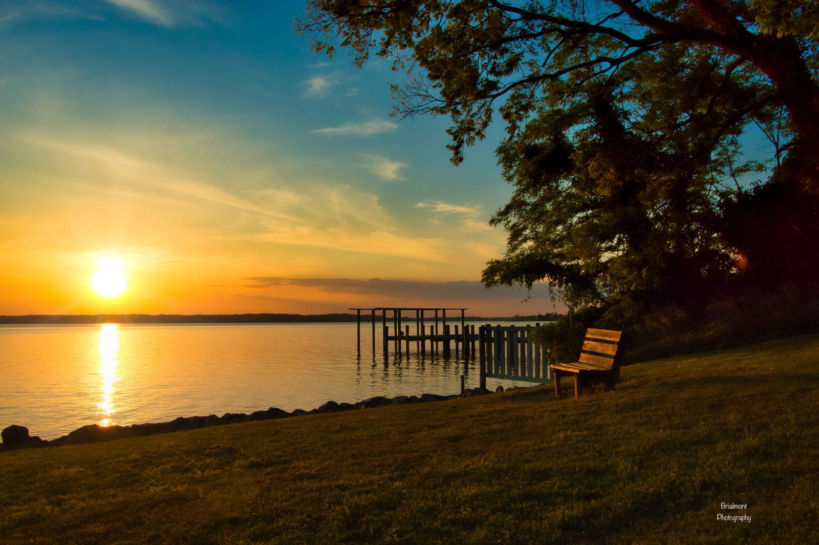 Sunset on Wicomico River