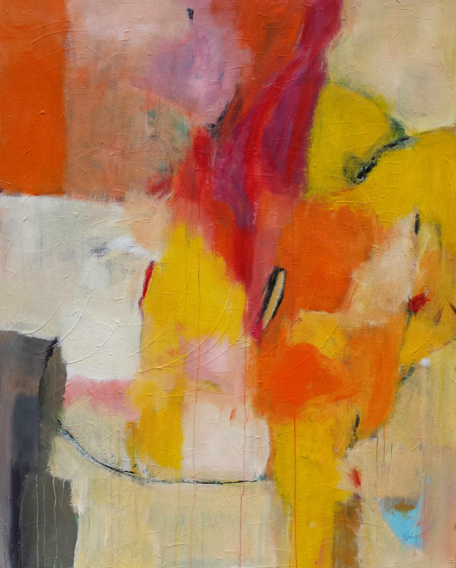 Abstract Art - Acrylic on Canvas