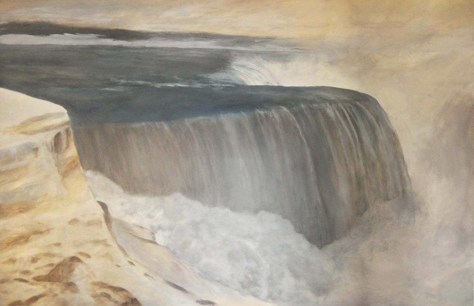 Memory of Niagara Falls in Winter