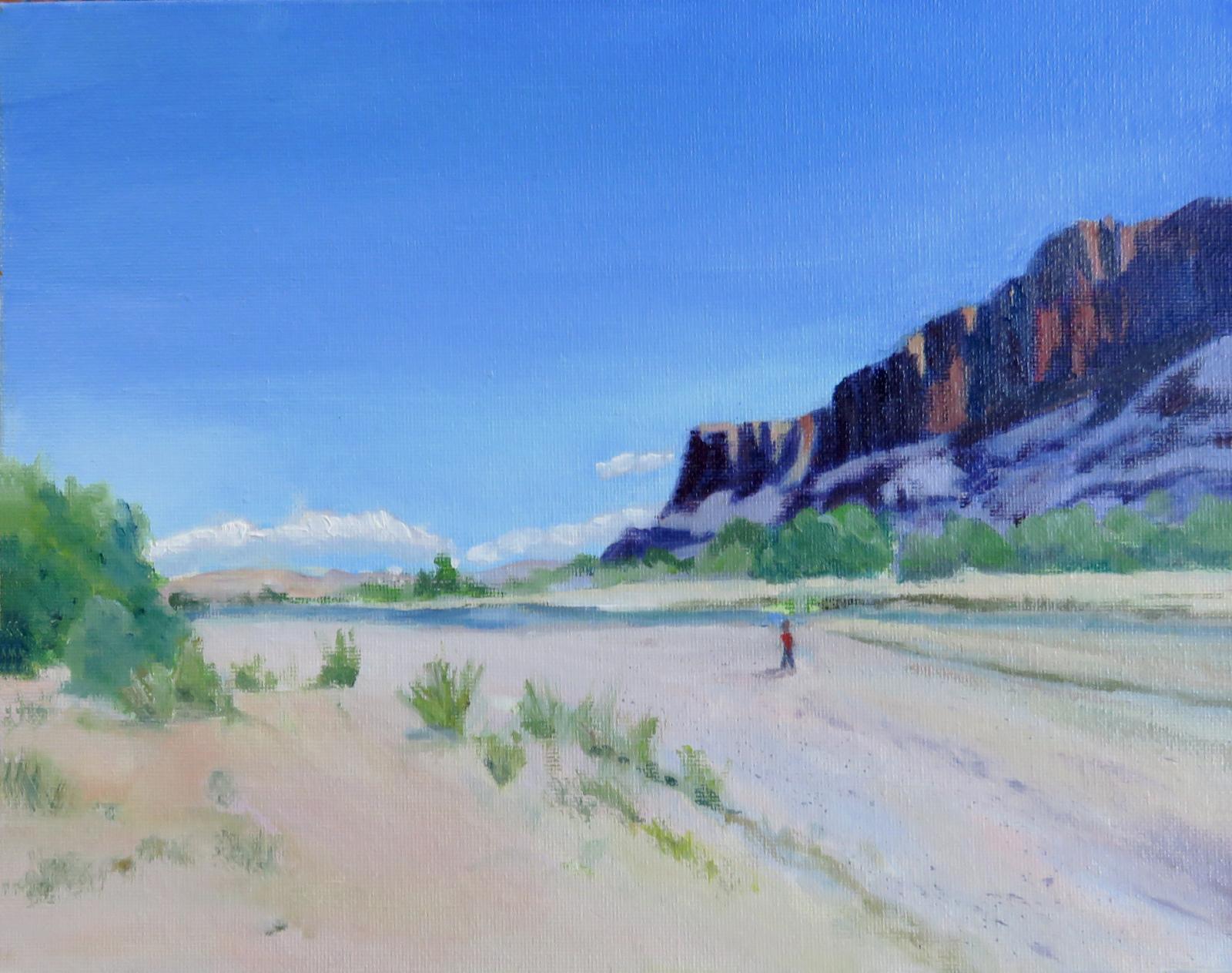 Along the Rio Grande river in Big Bend National Park, Texas