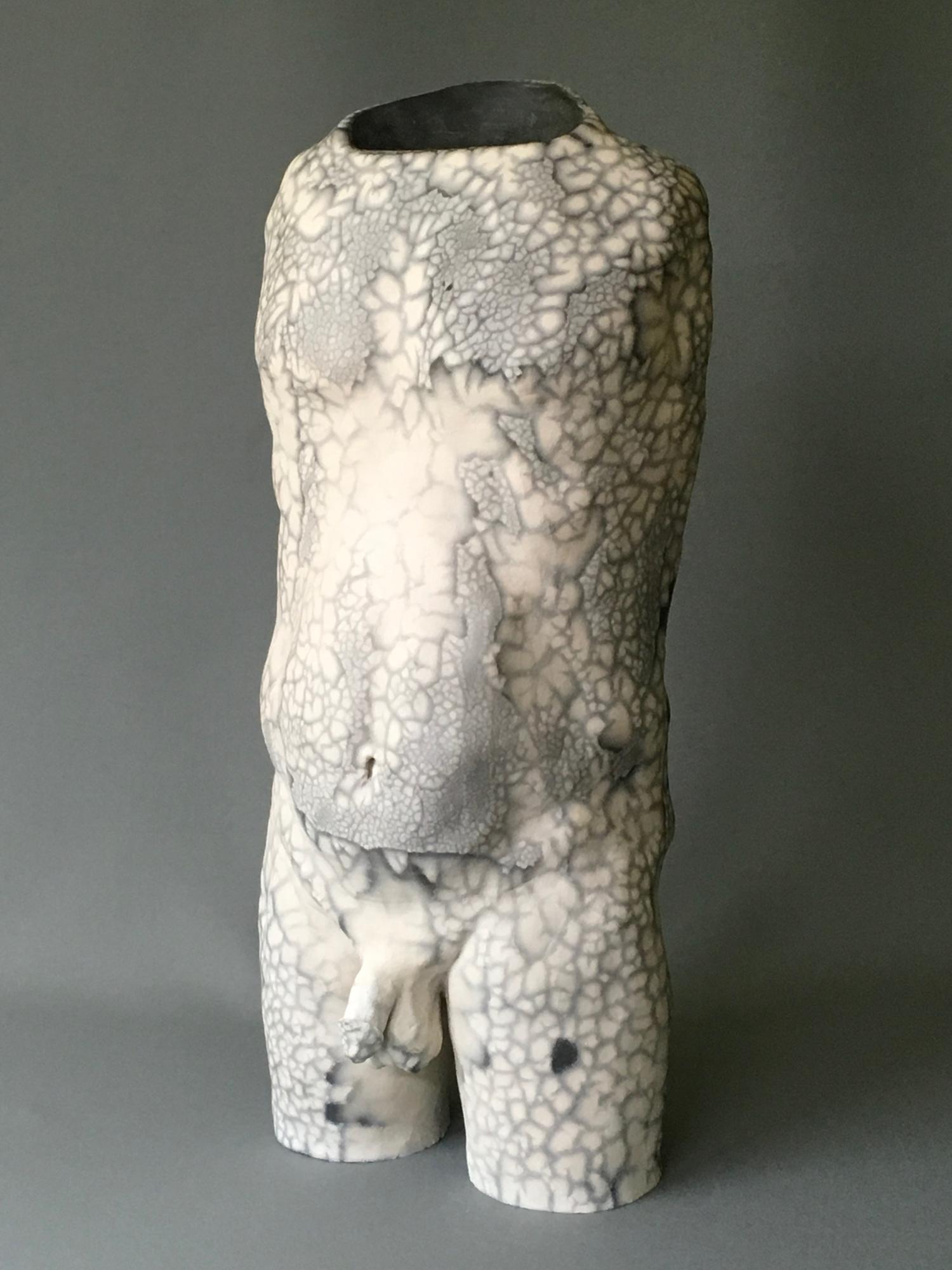 Raku-fired ceramic