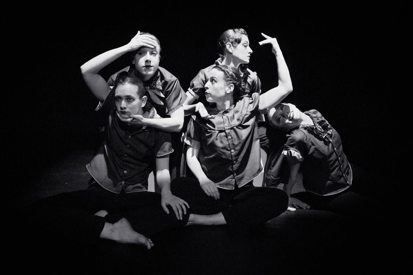 Deep Vision Dance Company Artistic Director, Nicole A. Martinell, playfully brings to life an assortment of head idioms, such as “out of my head,” “heads up!” and “hothead,” in heady collectables. Vibrant characters, Scott Joplin’s ragtime music, and humorous poetry by Doritt Carroll weave together this witty debut.
Choreographer: Nicole A. Martinell
Music: Scott Joplin
Poetry: Doritt Carroll
Props: Paul Martinell
Costumes: Leigh Alexander and Jay Beuchler
Dancers: Deep Vision Dance Company