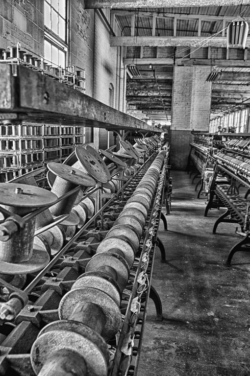 Abandoned silk mill, Maryland
