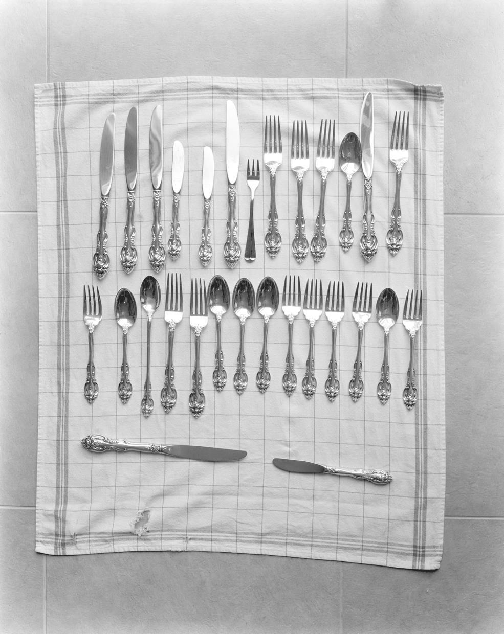 large format silver gelatin photograph