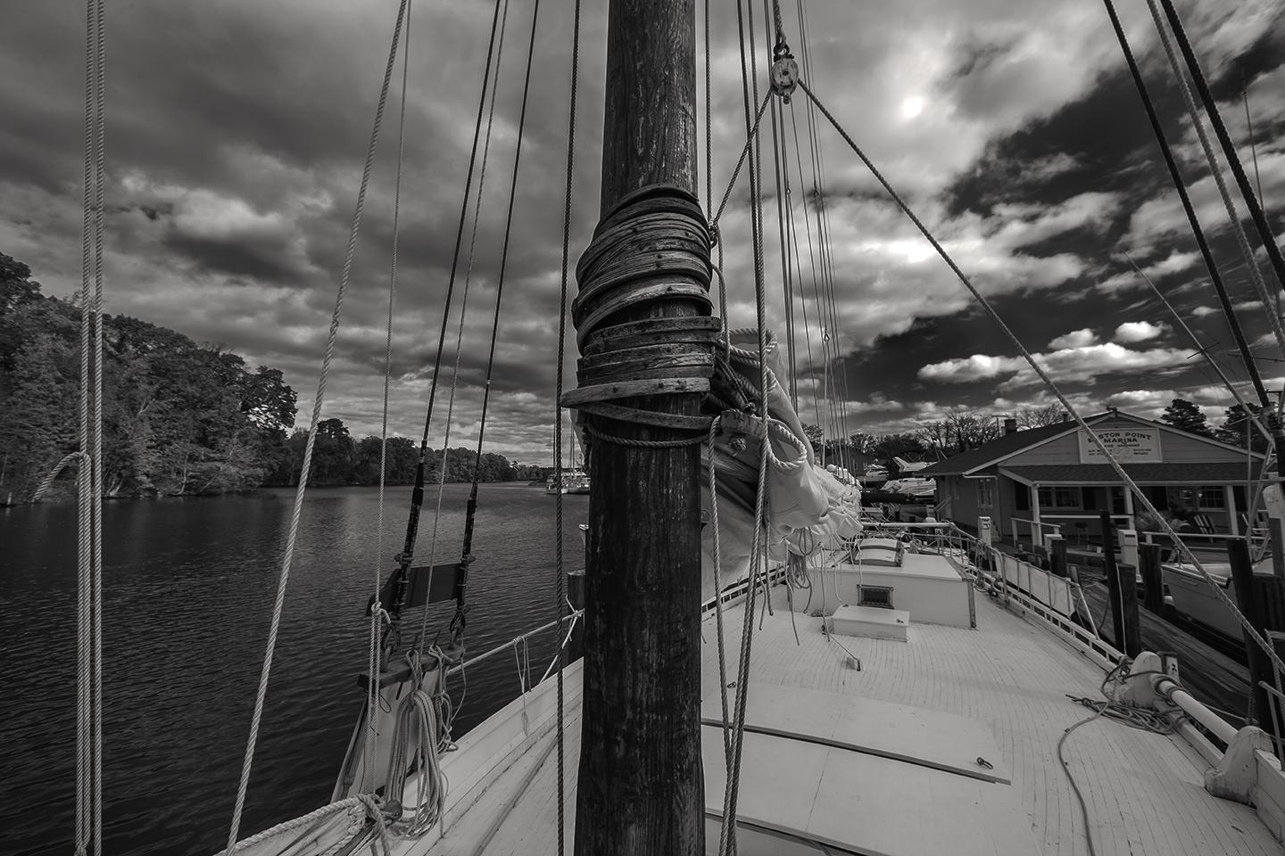 The Rosie Parks has a temporary home at Easton Point.
