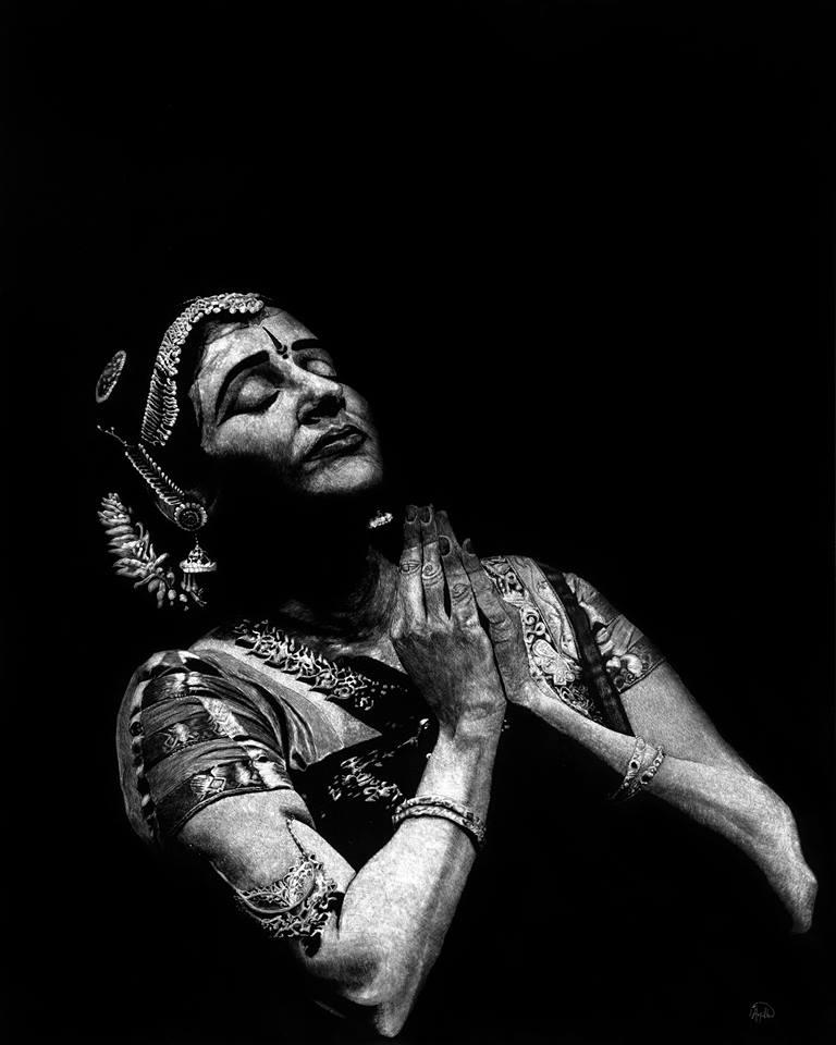 Scratchboard art