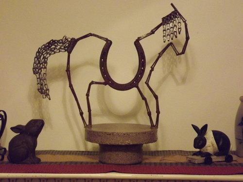 Created at Customers Request for a Small (Desktop Sized) Horse