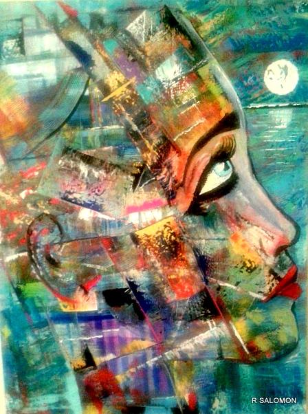 Acrylic on canvas