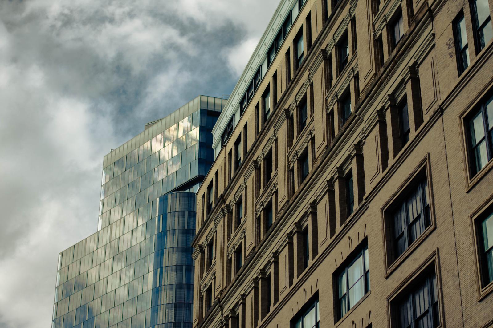 This piece exhibits the unique architectural contrast found in Pittsburgh, a city constantly transforming itself.