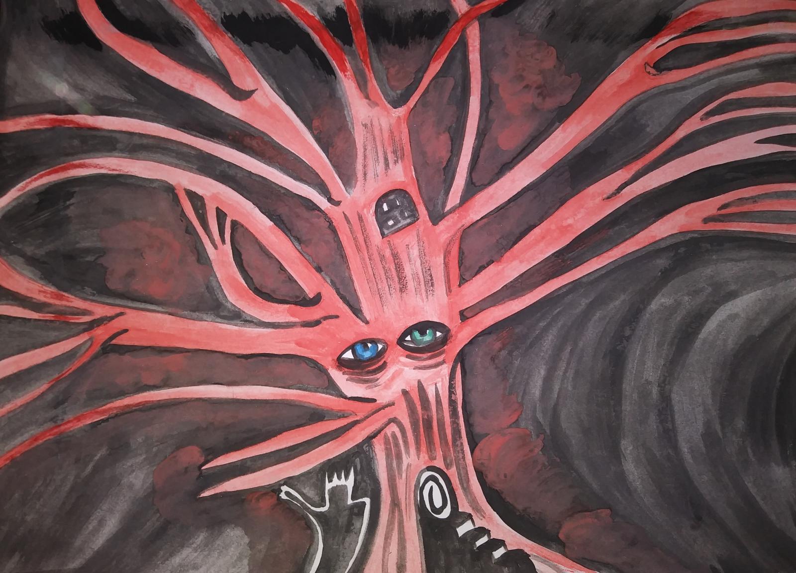 Red Fairy Tree