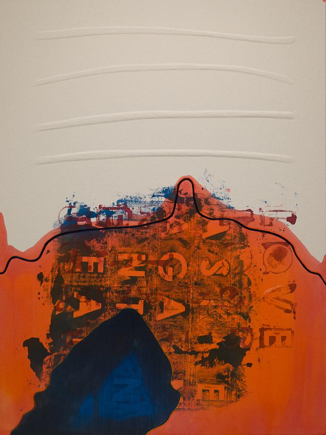 smolder began with mono prints of a sort and subsequently involved gravity controlling the materials