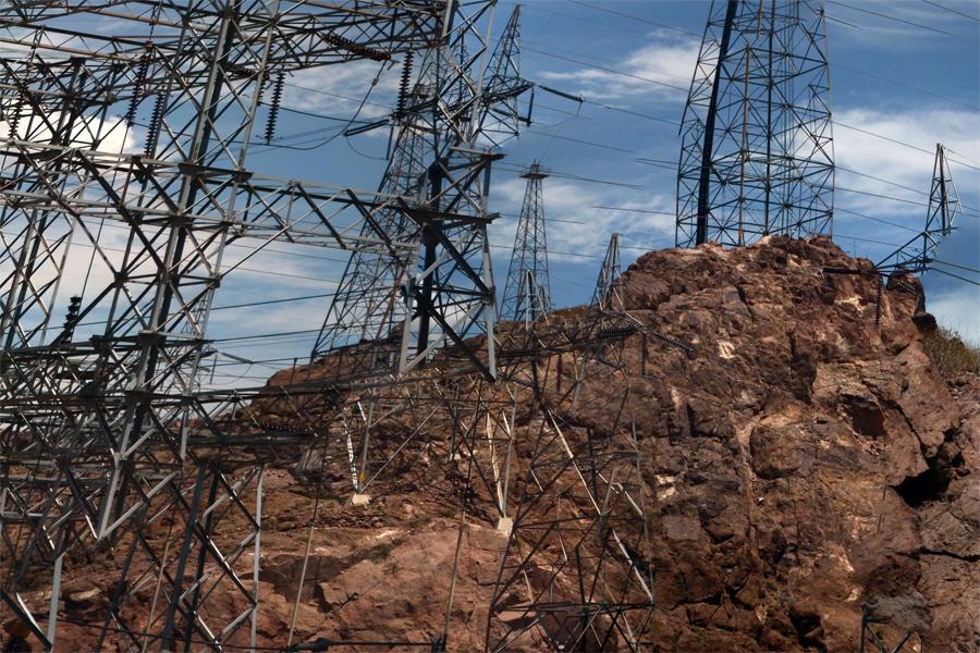 These images are the result of using photo software to auto-stitch images taken from a car window, creating manufactured landscapes from images that were largely unplanned and spontaneous.