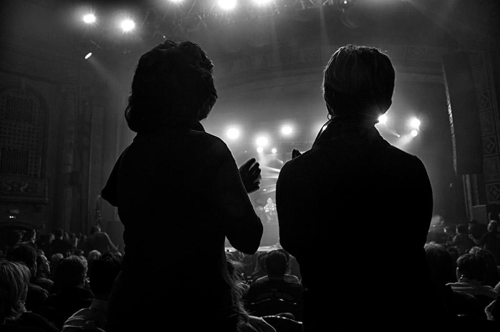 Fans at a concert