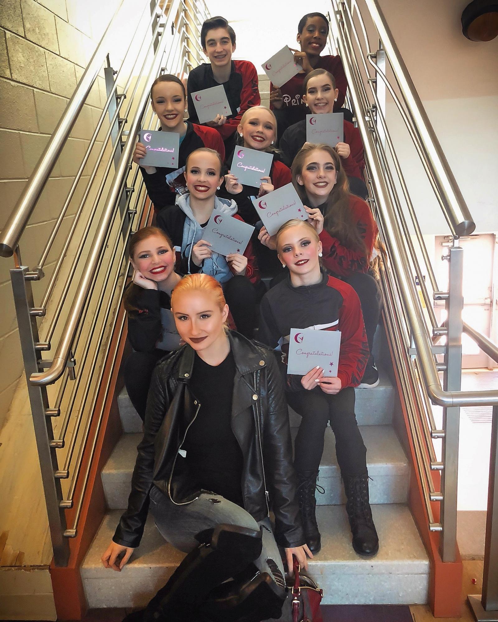 Myself and the cast of Jamco dancers of my wining piece , “The Lion King.”