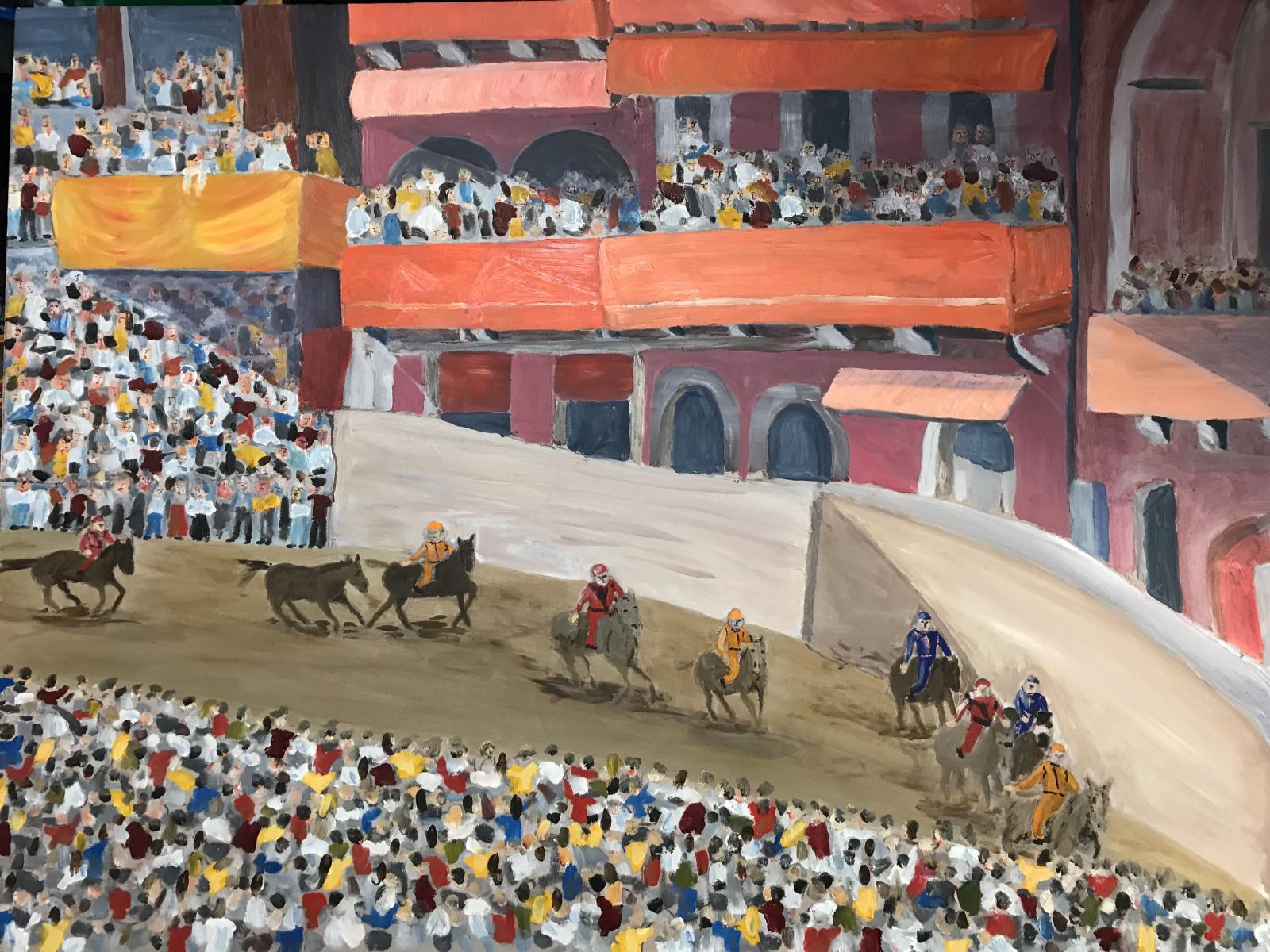 Horse race in Sienna 