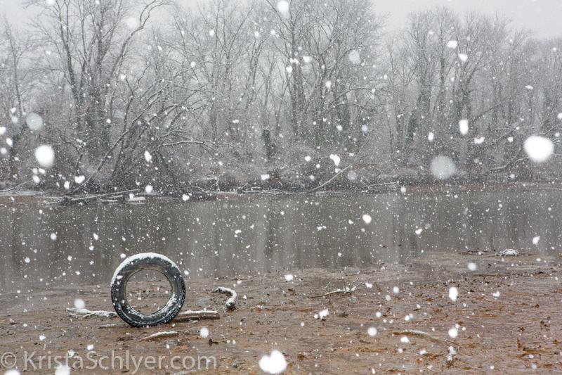 Digital photograph of the Anacostia River