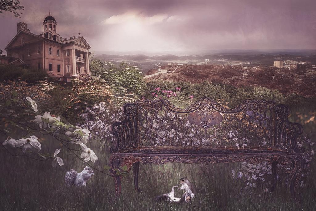 If you visit the immaculately restored Ridgely Mansion, you can sit on this charming antebellum iron bench and look out at the formal gardens. On a tour of the mansion, a guide will tell you how the children who lived here kept squirrels as pets. Close by but out of site, enslaved people endured hell on earth in the Ridgely's iron forges.