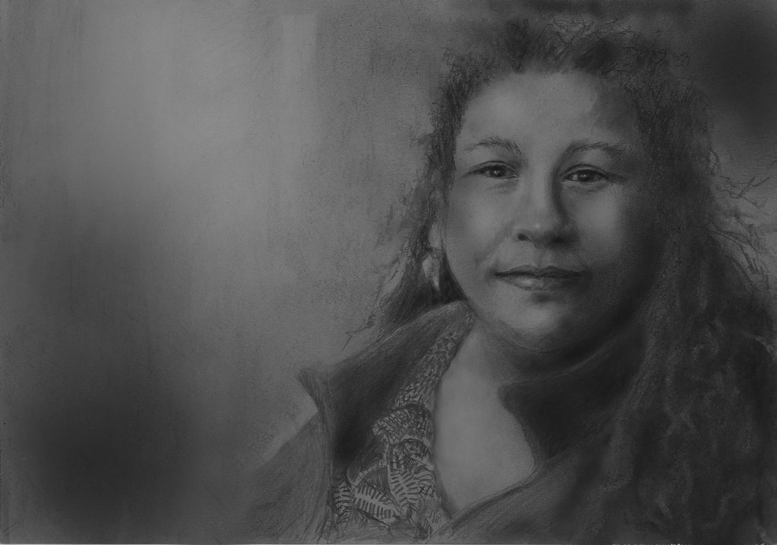 Portrait of a young woman