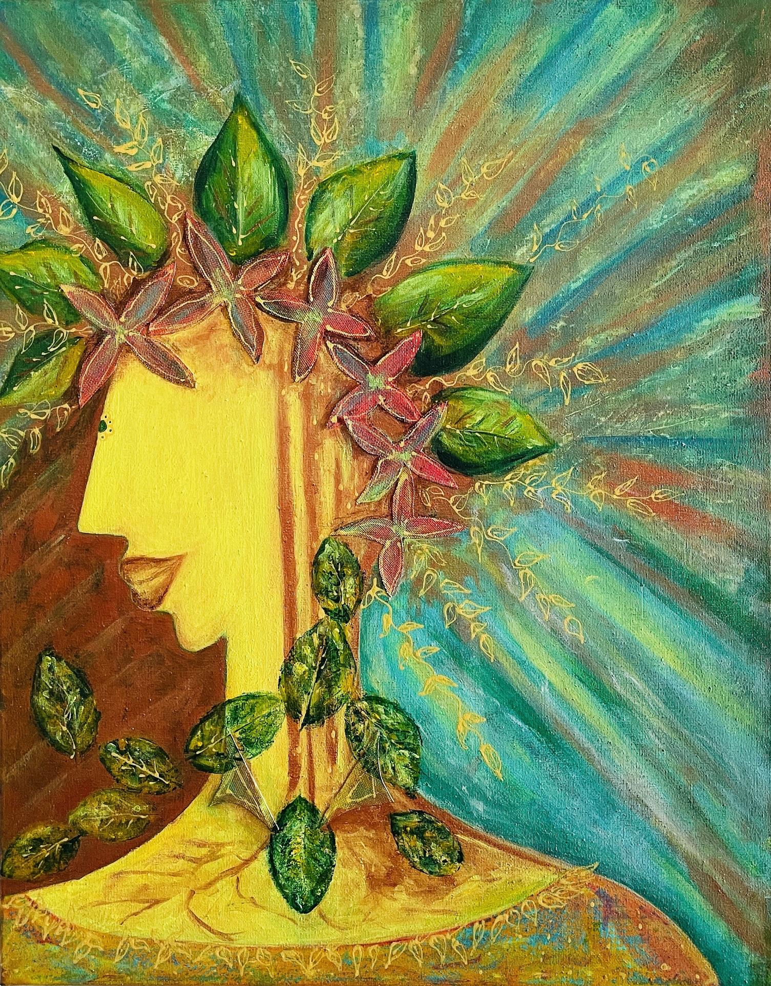 I find inspiration in the delicate dance between natures serene beauty and the rich tapestry of my cultural heritage. In the heart of a pristine forest, where sunlight filtered through the lush canopy, nature's abundance revealed itself in a harmonious dance of life. 