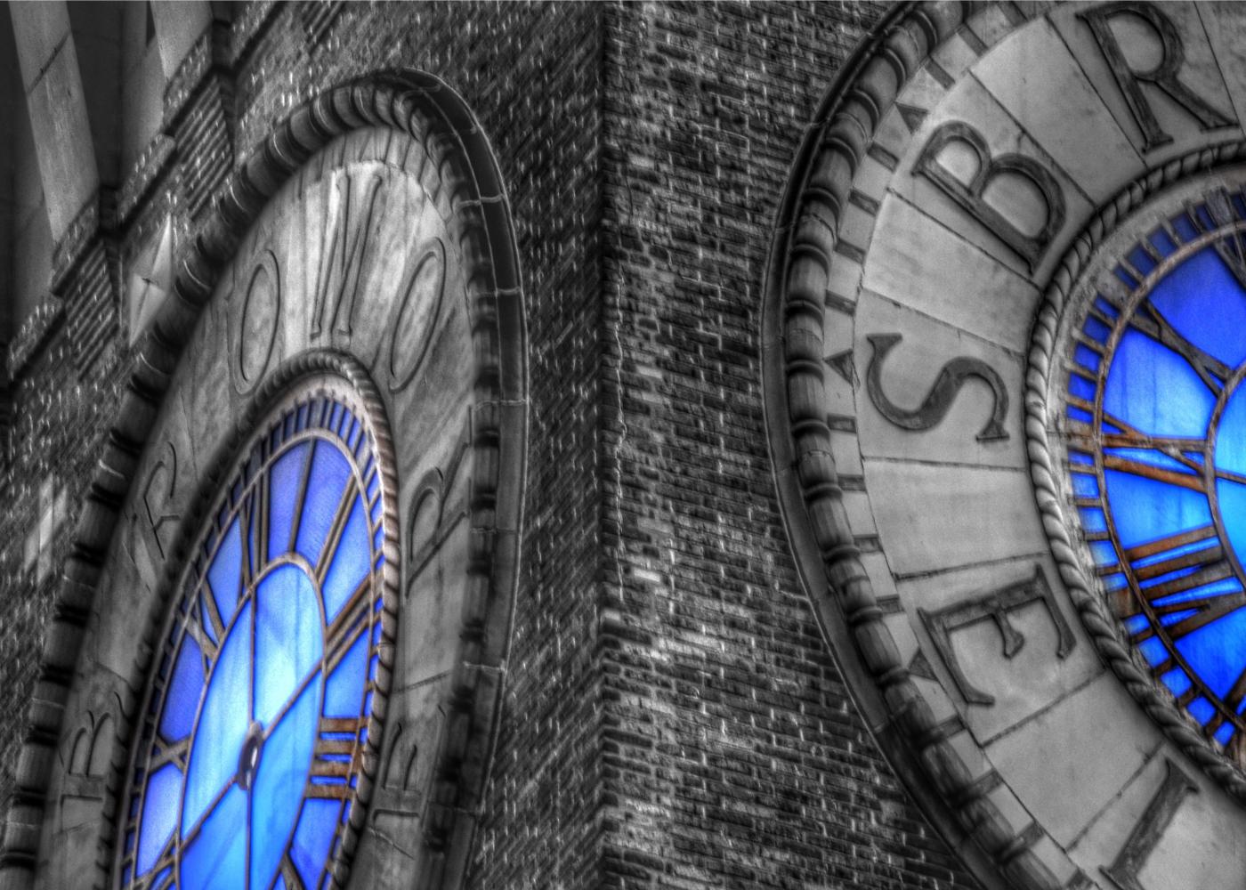 Bromo Seltzer Tower Clock Face #2 - Baltimore, Maryland