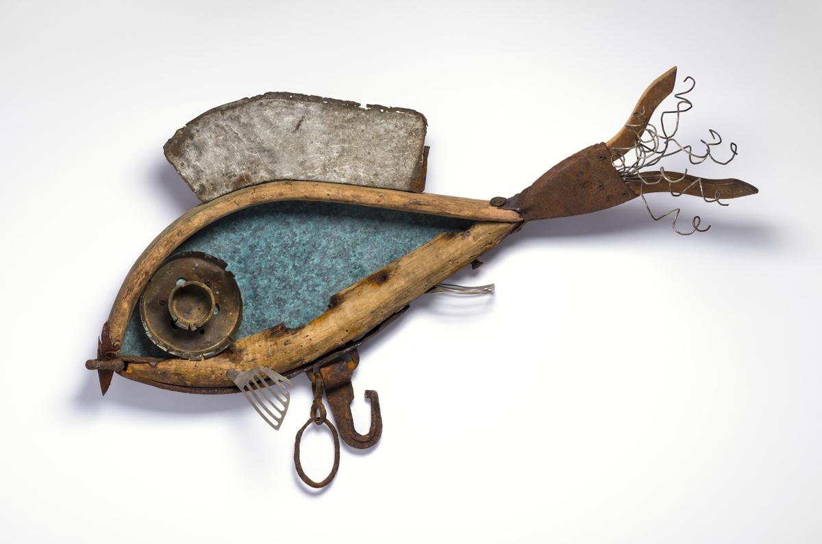 Found Object Wall Assemblage