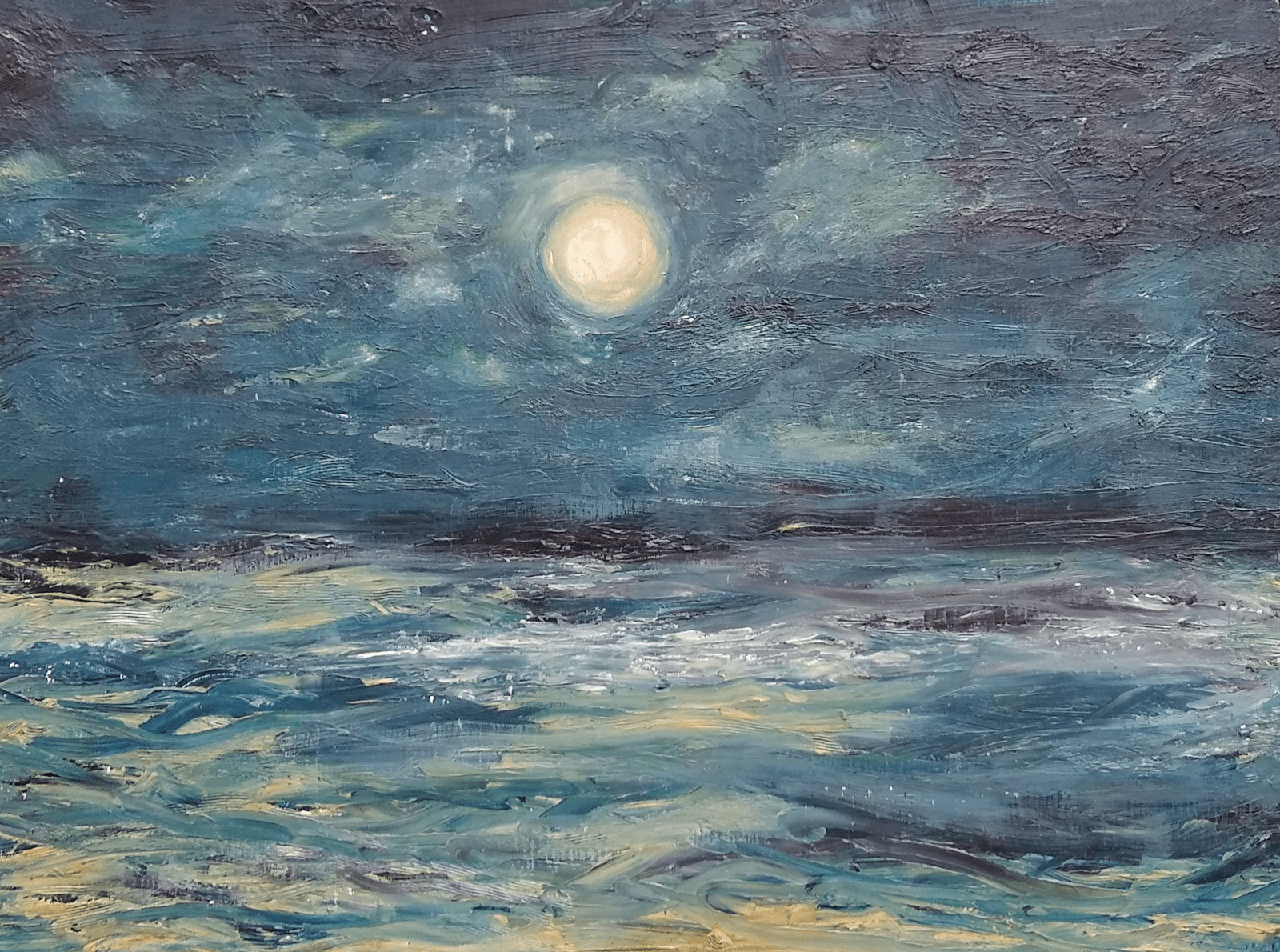 Painted during the last night of a long relationship in four hours.