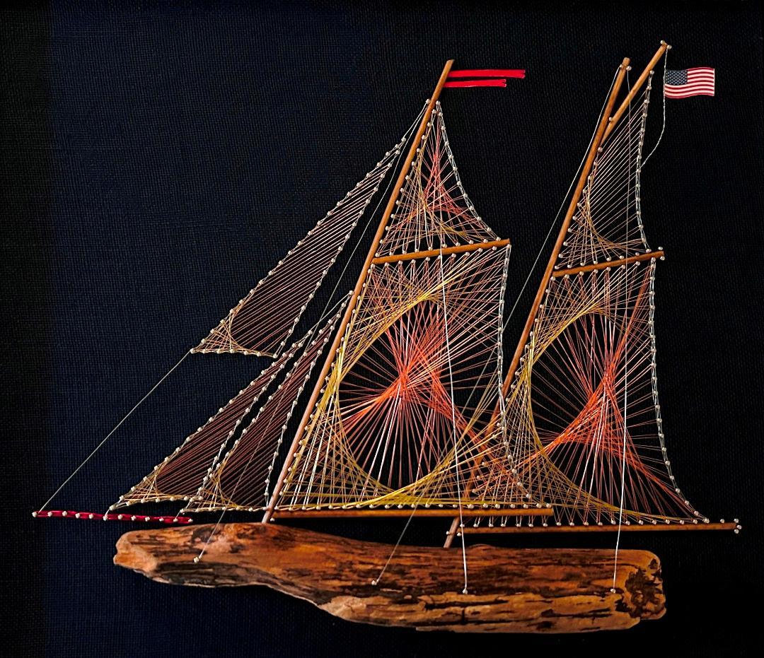 I have always admired the sailing ships of yesterday. Just imagine, you're standing on the deck as your ship gently cuts through the turquoise waters of the Caribbean.  The ship has a lazy roll as it slices through the water, the warm wind whines through the rigging above and the sails fill to their fullest, staining against the lines. You see an island on the horizon as you anticipate what may lay ahead in your journey.  But, alas, I can always dream.