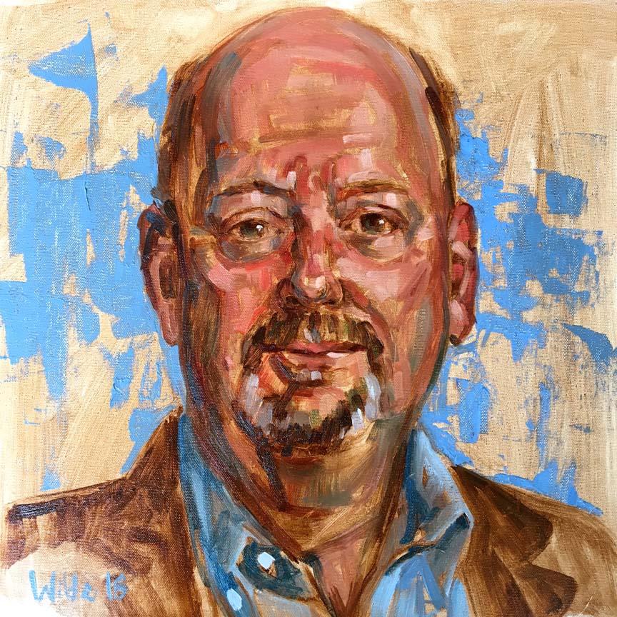Charlie was created in a live three hour Alla Prima session and will be included in my community portrait project. Portraits from Havre De Grace will included over 100 portraits all created in live model sessions. This exhibition scheduled for March of 2019 at Artists Emporium 220 N. Washington Street, HDG, MD.