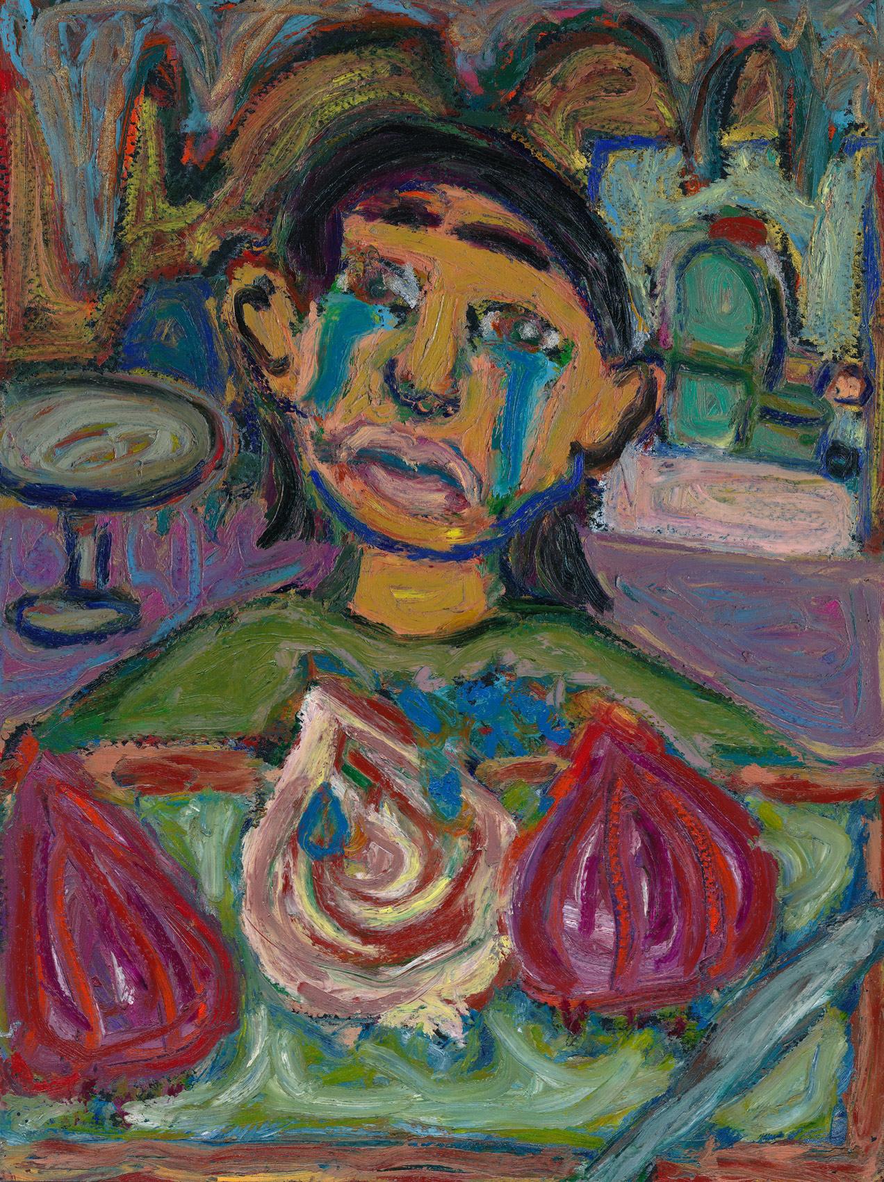 Oil pastel on archival paper