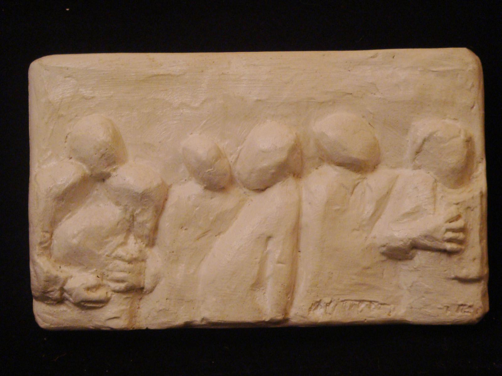 members of my collection called "caring relations" reliefs 