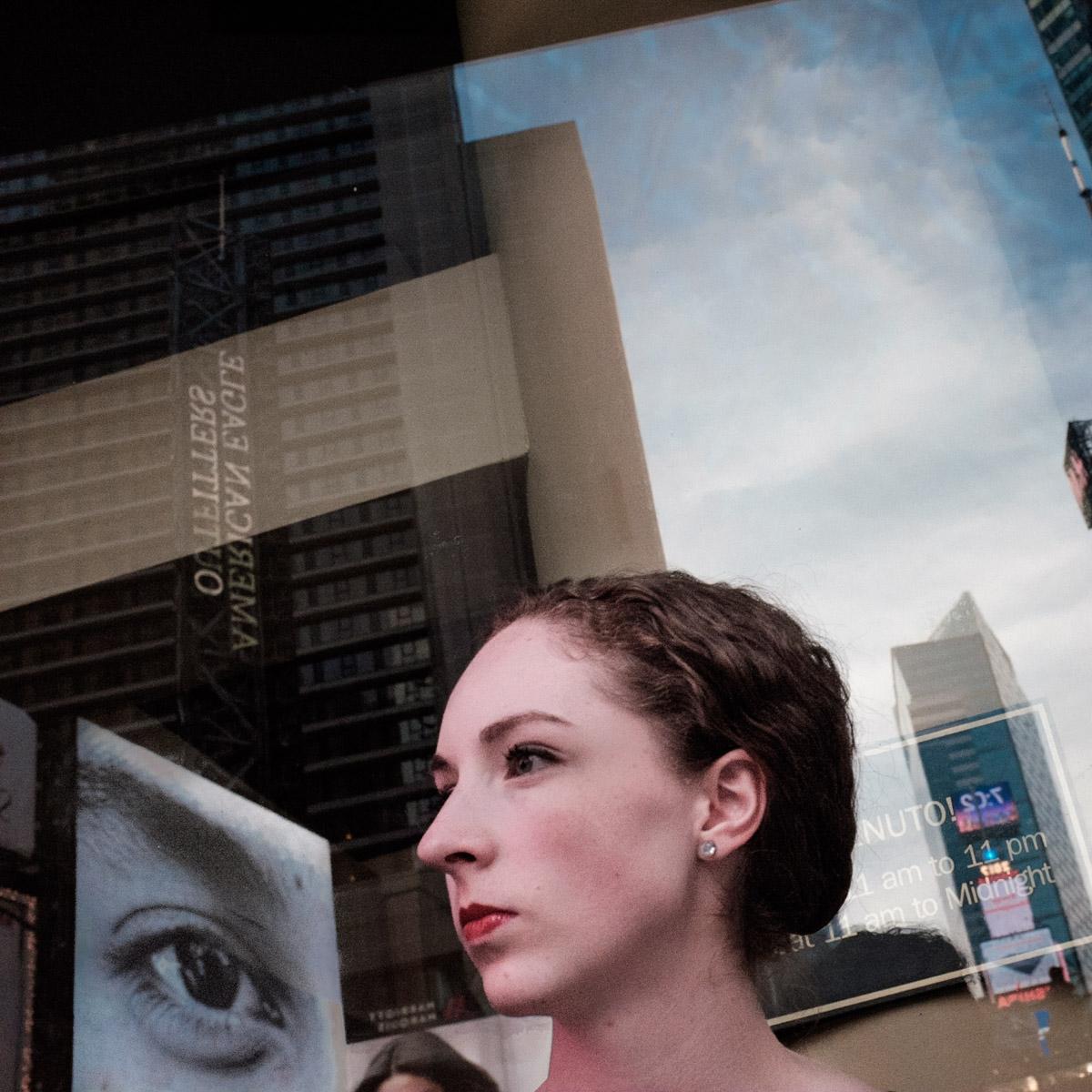 Another in the 21 Days : NYC Series. Shot on Day 8 in Midtown. Debuted in 2019 at a solo show at the Creative Alliance.