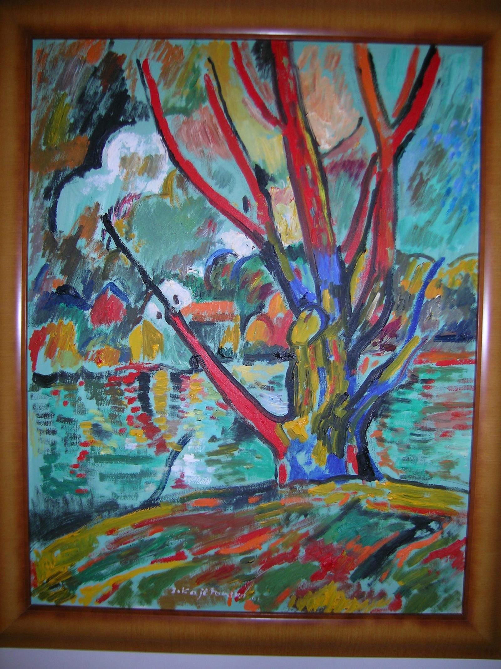 Willow on the north side of Wilde Lake. Very dramatic red branches. 