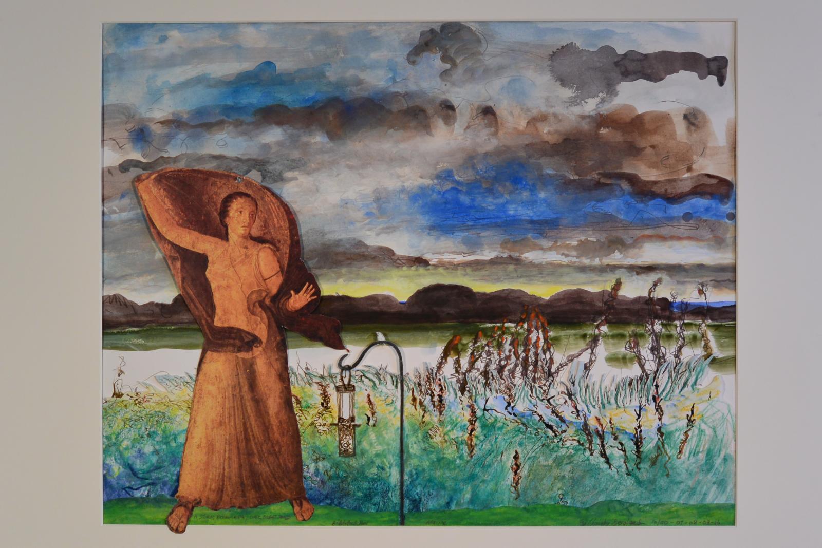 collaborative art history with plein-air painting