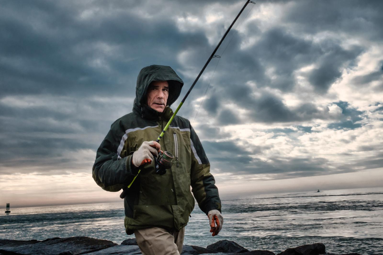 This image was made on a misty morning during the winter along the Atlantic coast.