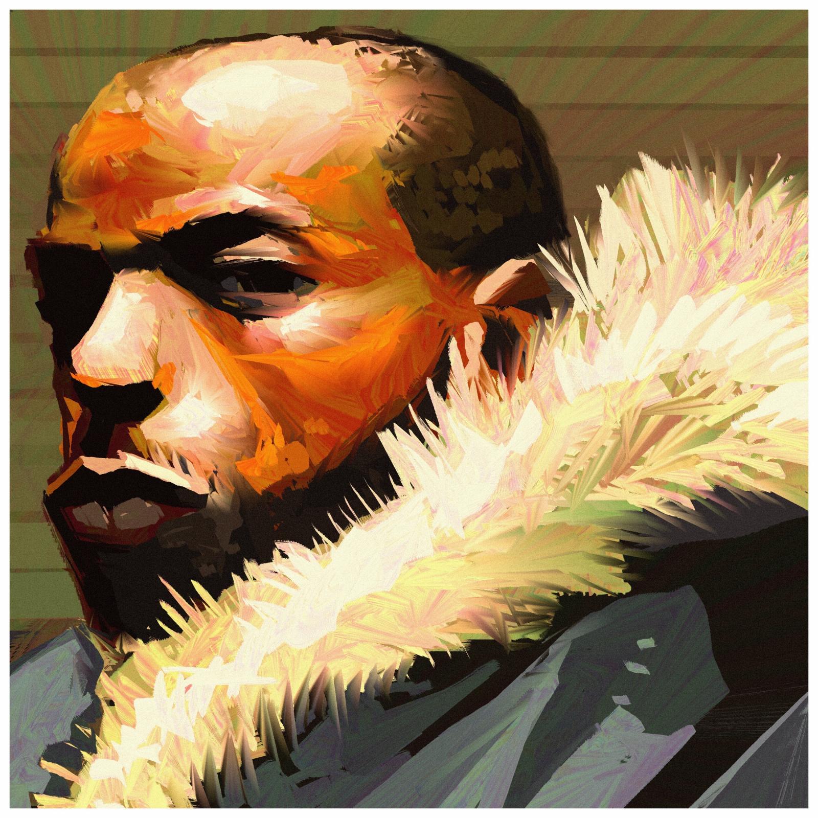 Sketch of a rapper