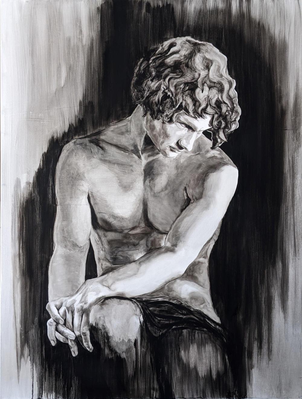 Elsewhere in Black
2024
Oil on Canvas
30" x 40"