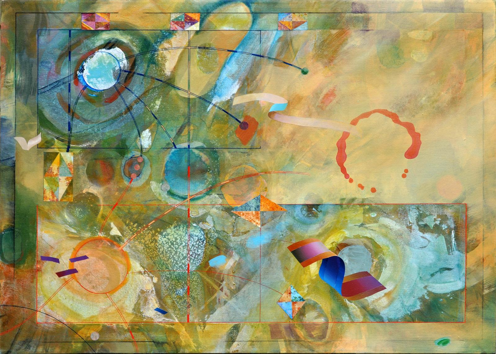 Acrylic painting