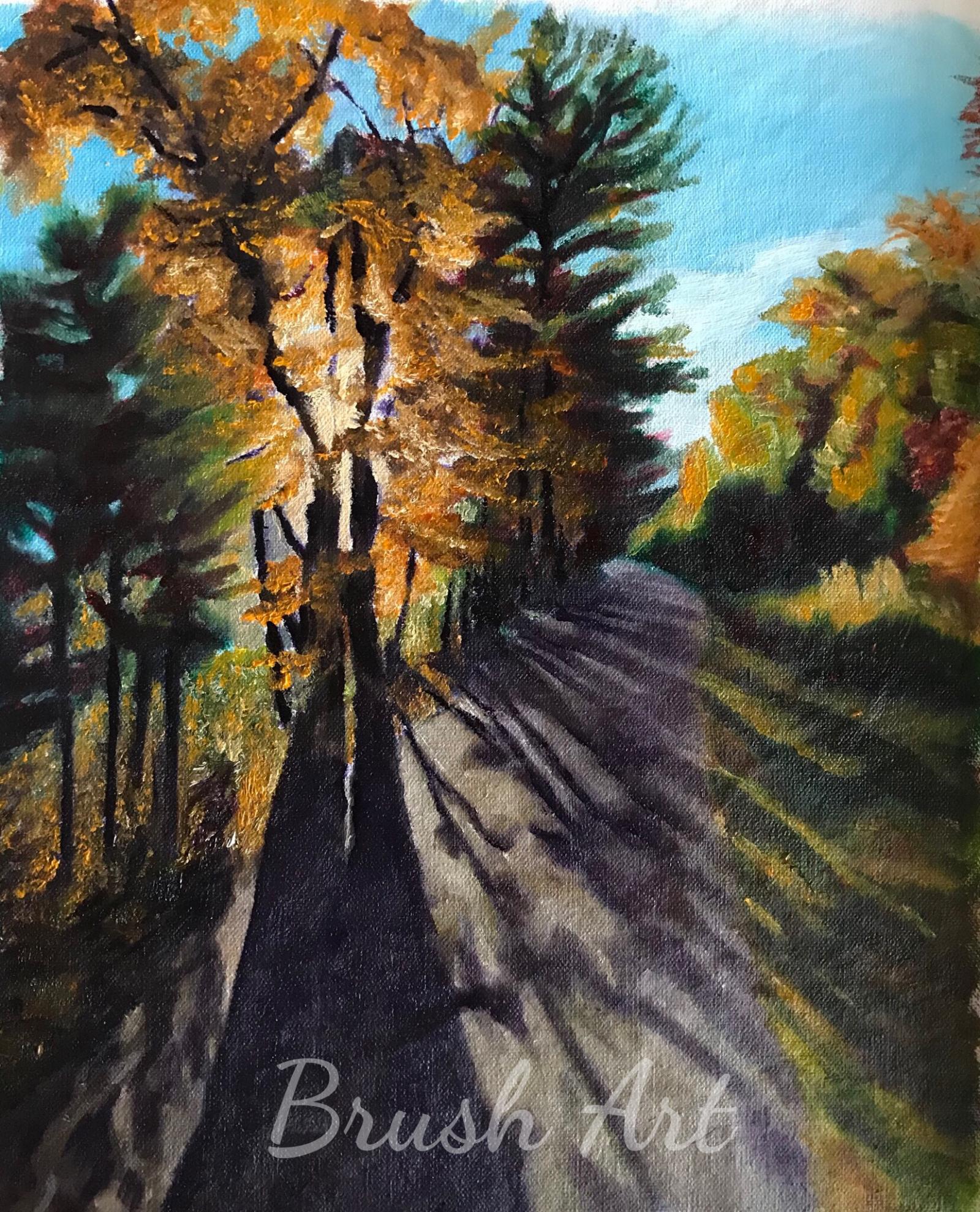 Oil on canvas