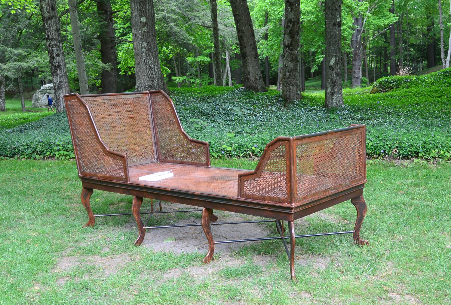 A tribute to Edith Wharton, author. Created for "the Mount" Wharton's summer residence in Lenox, Mass.