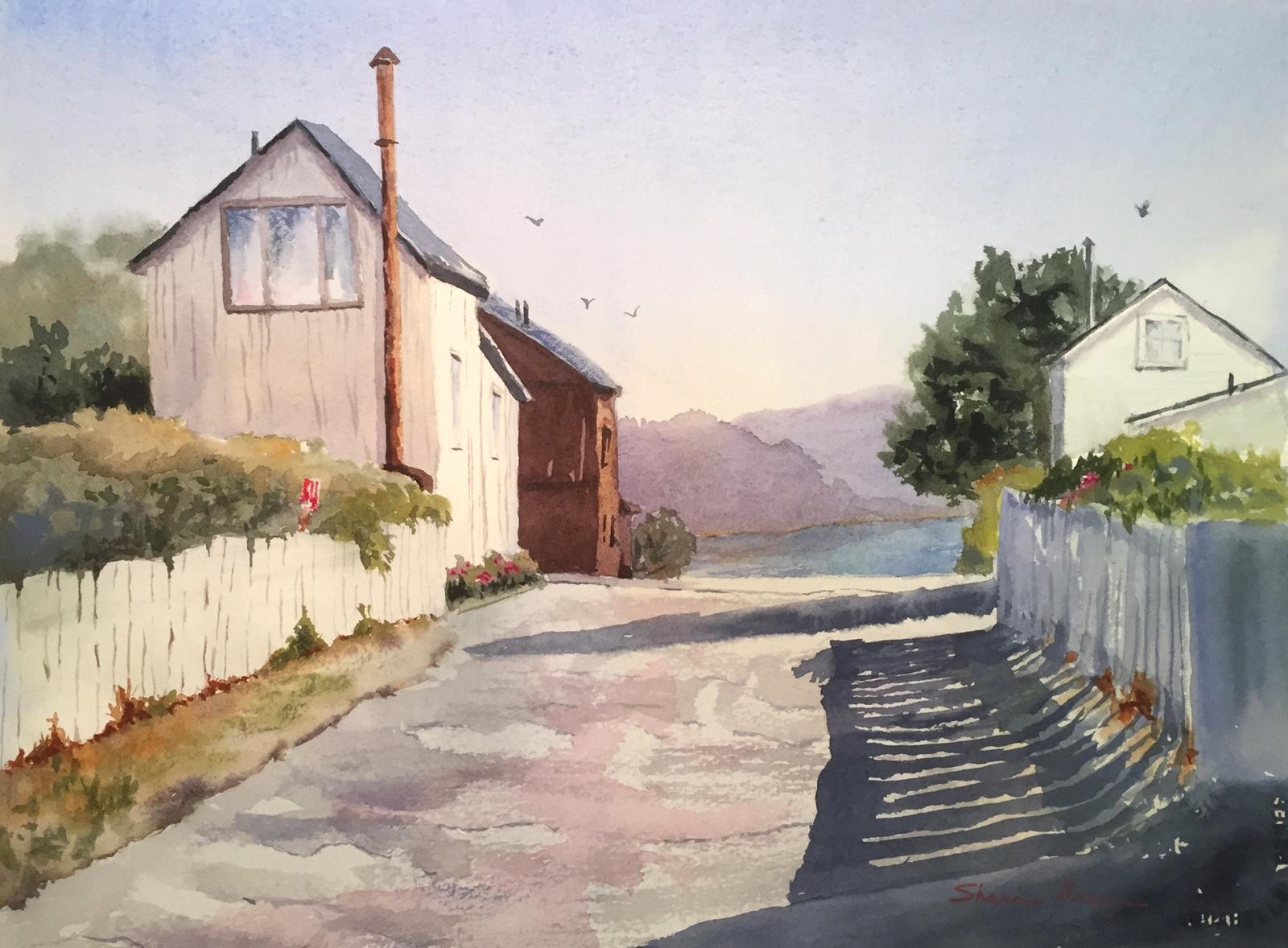Street in Mendocino
