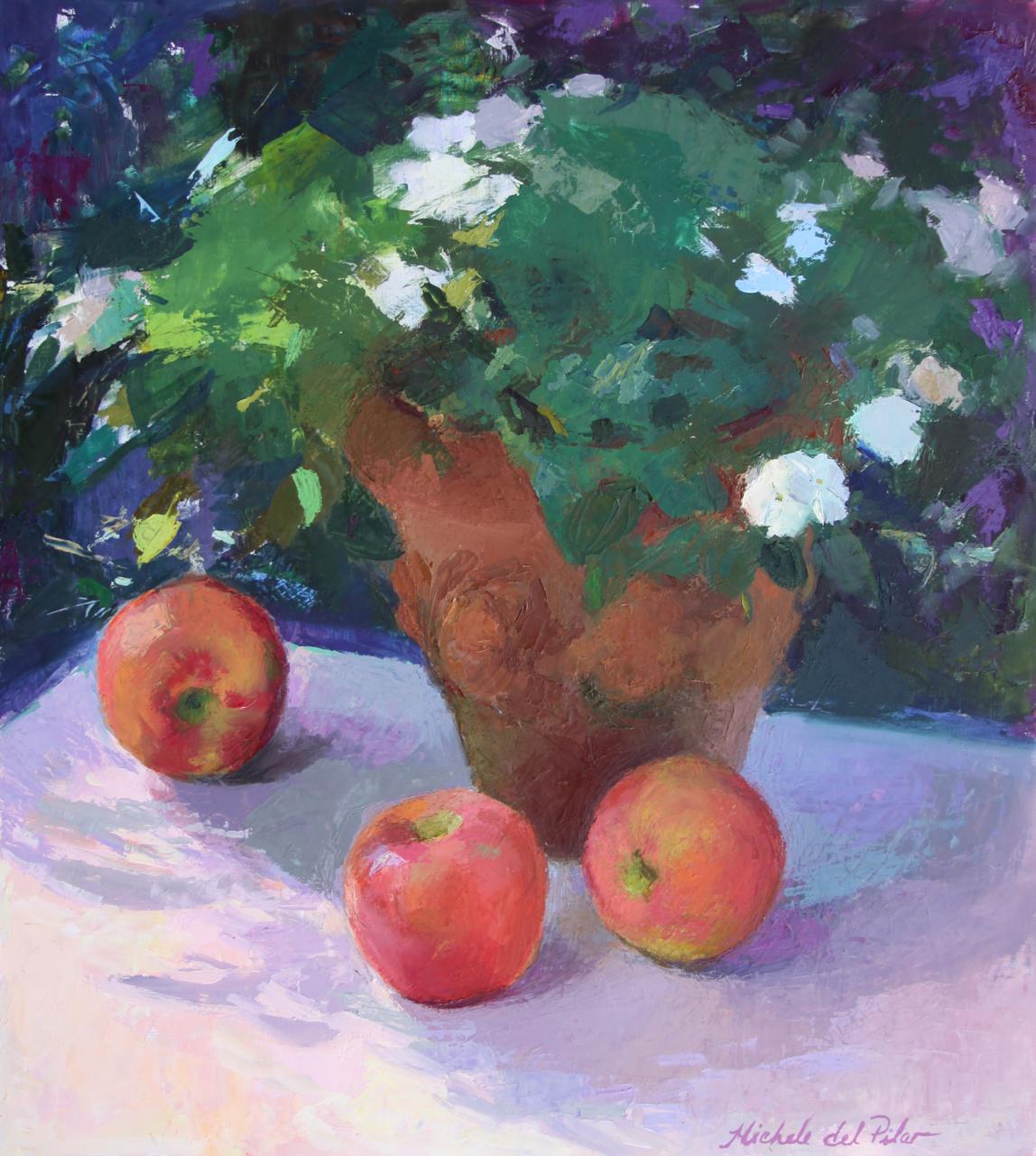 Palette knife oil painting panel