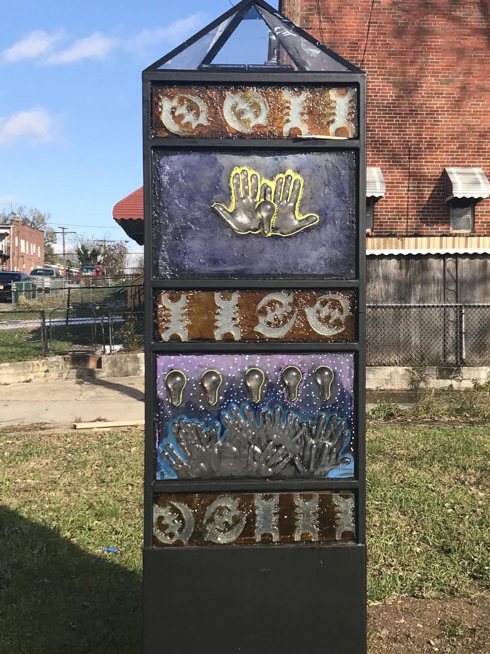 Public Art - Harry & Jeanette Weinberg/Pimlico Rd Art Center, Baltimore, MD
Artist Collaboration: John Henderson & Sean Hennessey