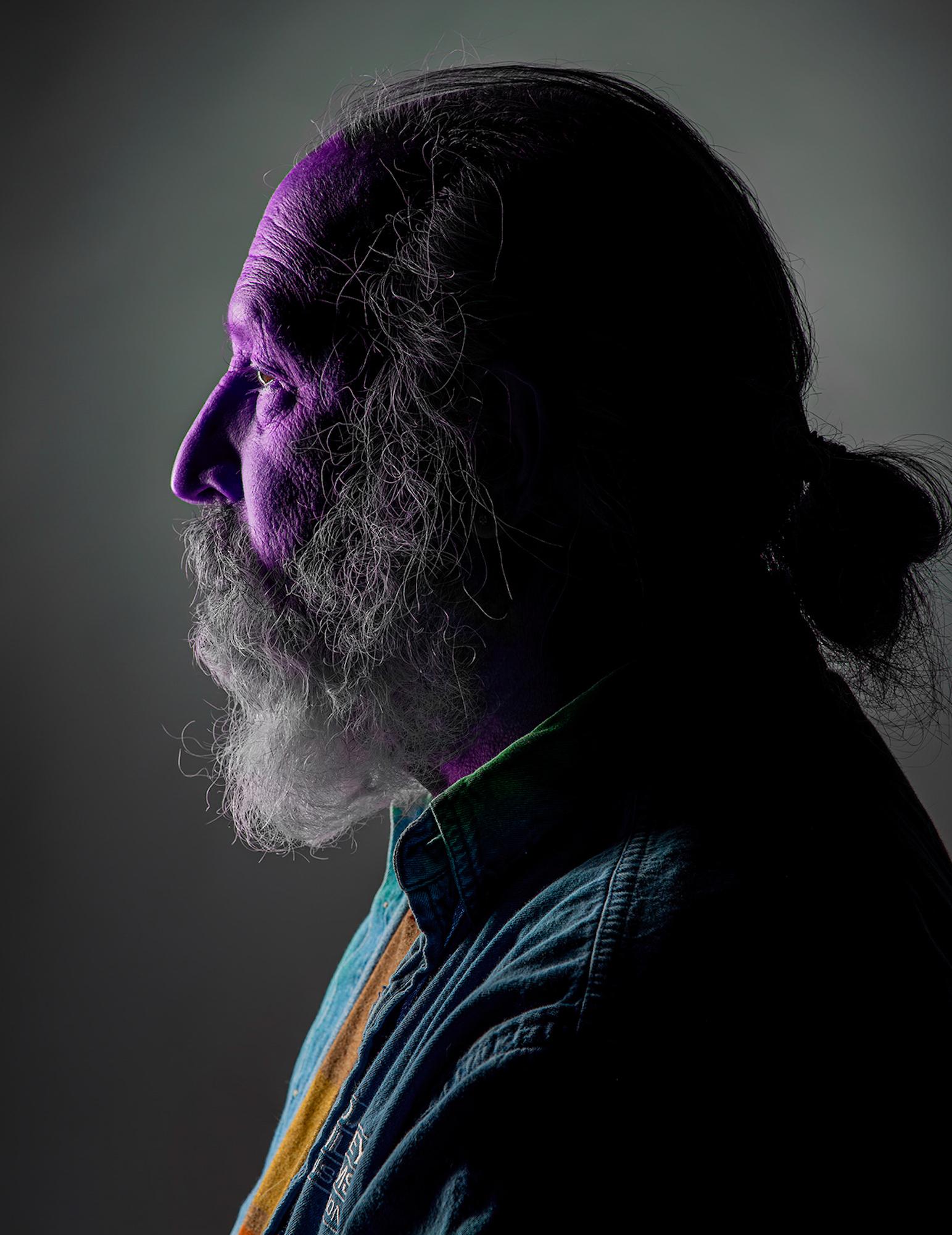 Portrait Study in lighting, color and texture. 