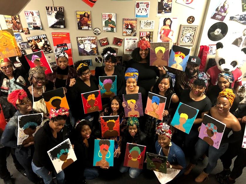 Sip n Paint vibes