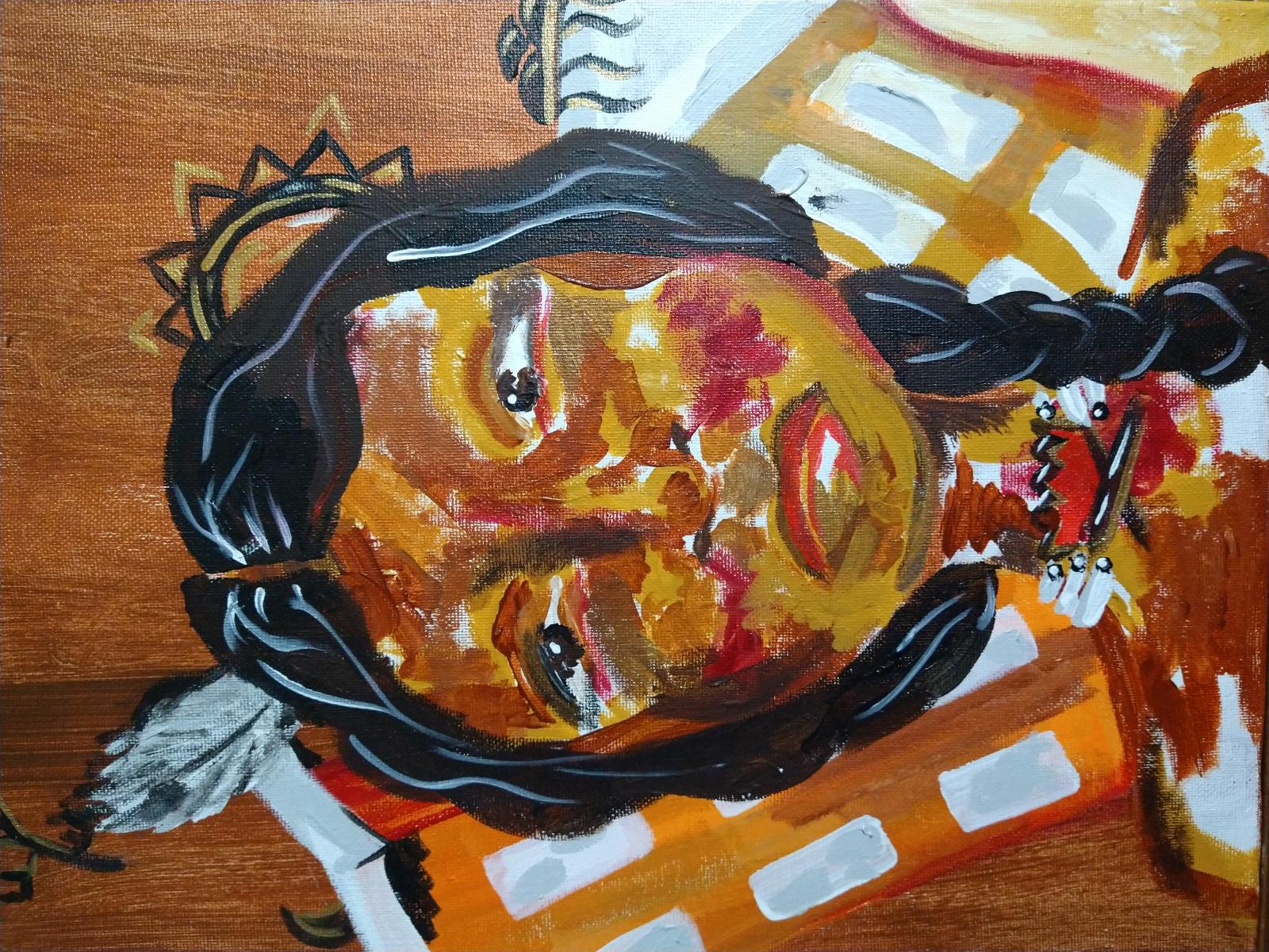 This is a part of the Native Activity series.
I named this one Ousted because of the way Americans treated the Native Americans. We took their land, culture and rituals then refused them the freedom of housing, refused to recognize them as a race of people and simply living. We built buildings Native Americans have no access to unless you have lighter skin.