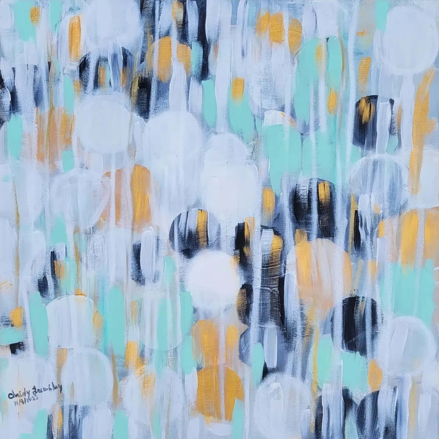 From my "Blur" series.
Mixed media on canvas.  