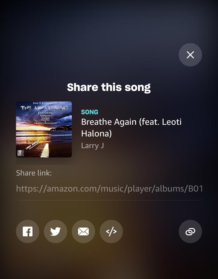 This is a beautiful Christian song that I wrote and sang, recorded with Vision T Records and produced by Larry J. This song is available on itunes and Amazon. My stage name is Leoti Halona which means Prairie Flower, Of Happy Fortune ( Native American). Tapping into my Native American Heritage as a new artist surfacing with my voice, I wanted to incorporate this name as I felt very close to my heritage and this name resonated with me along with capturing the same initials of my original name.
The title of the Song is called "Breath Again". This song is about the place in my life which I believe many people may be able to relate to where you find yourself wondering where you are in life after a period of time of trying different things finding your way to who you are in this world. In doing so I find myself finding God (Jesus) and having this vulnerability, in a place where in my life I question how it would be if I allowed God to be in it. So I hear his call and let God in my life and how he changed it for the better. This discovery has allowed me to Breath Again.